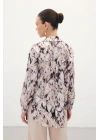Klasik Desenli Gömlek - Kahve