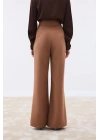 Aksesuarlı Pantolon - Camel