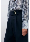 Bel Detaylı Pantolon