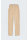 Beli Lastikli Klasik Pantolon - Bej