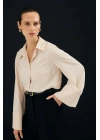 İspanyol Kol Gömlek - Bej