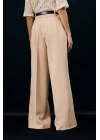 Kemer Detaylı Pantolon - Bej