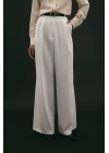 Lena Palazzo Pantolon - Ekru