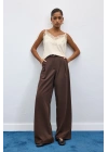 Lena Palazzo Pantolon - Kahve