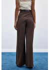Lena Palazzo Pantolon - Kahve