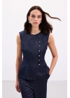 Livia Yelek - Lacivert