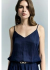Tosca Askılı Bluz - Lacivert