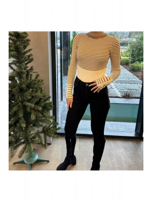 Çizgili Triko Kazak 24k190064