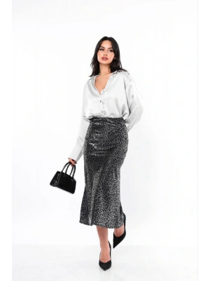 SİYAH GÜMÜŞ ETEK