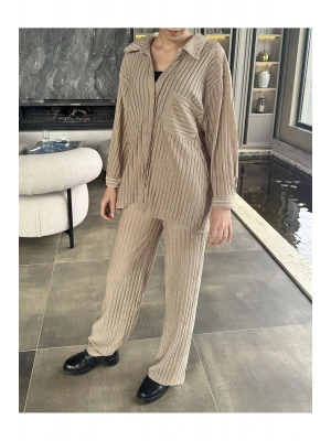 OVERSİZE GÖMLEK PANTLON EŞOFMAN TAKIM