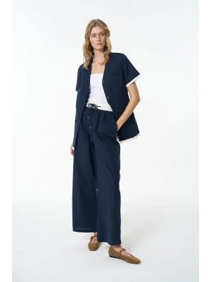 Beli Garnili Palazzo Pantolon Lacivert