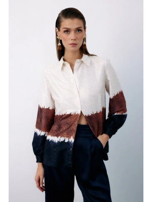 Renkli Klasik Gömlek - LACİVERT