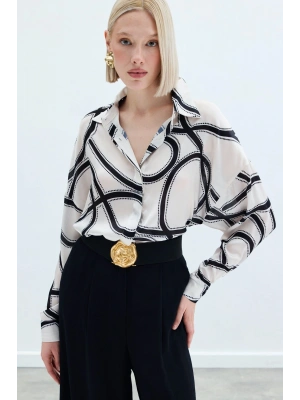 Salaş Gömlek - Ekru