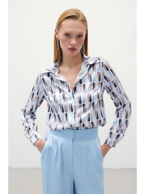 Düz Klasik Gömlek - Bebe Mavi