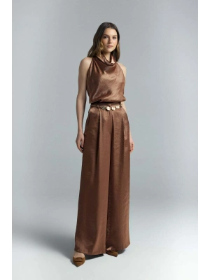 Aura Pantolon - Kahve