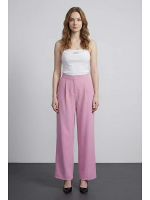 Bol Paça Pantolon Pembe