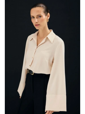 İspanyol Kol Gömlek - Bej