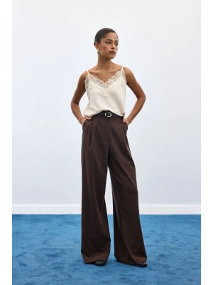 Lena Palazzo Pantolon - Kahve