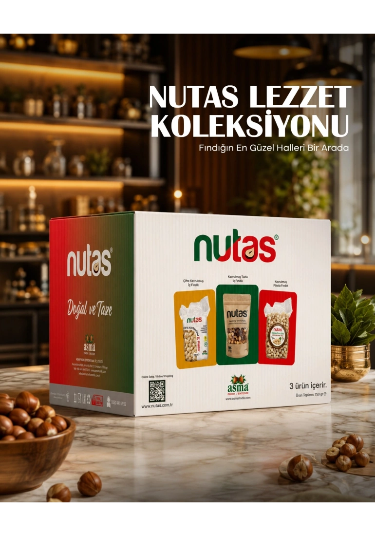 Nutas Fındık Paketi - 3lü