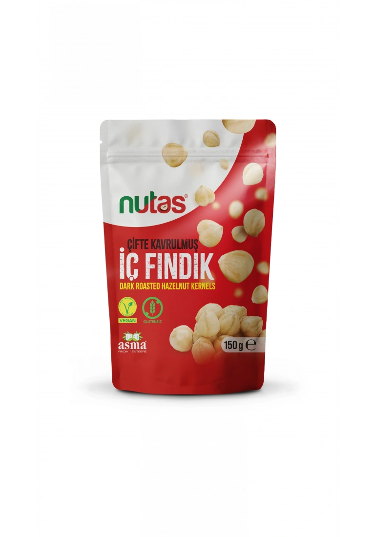 Nutas Çifte Kavrulmuş İç Fındık - 150g Doypack