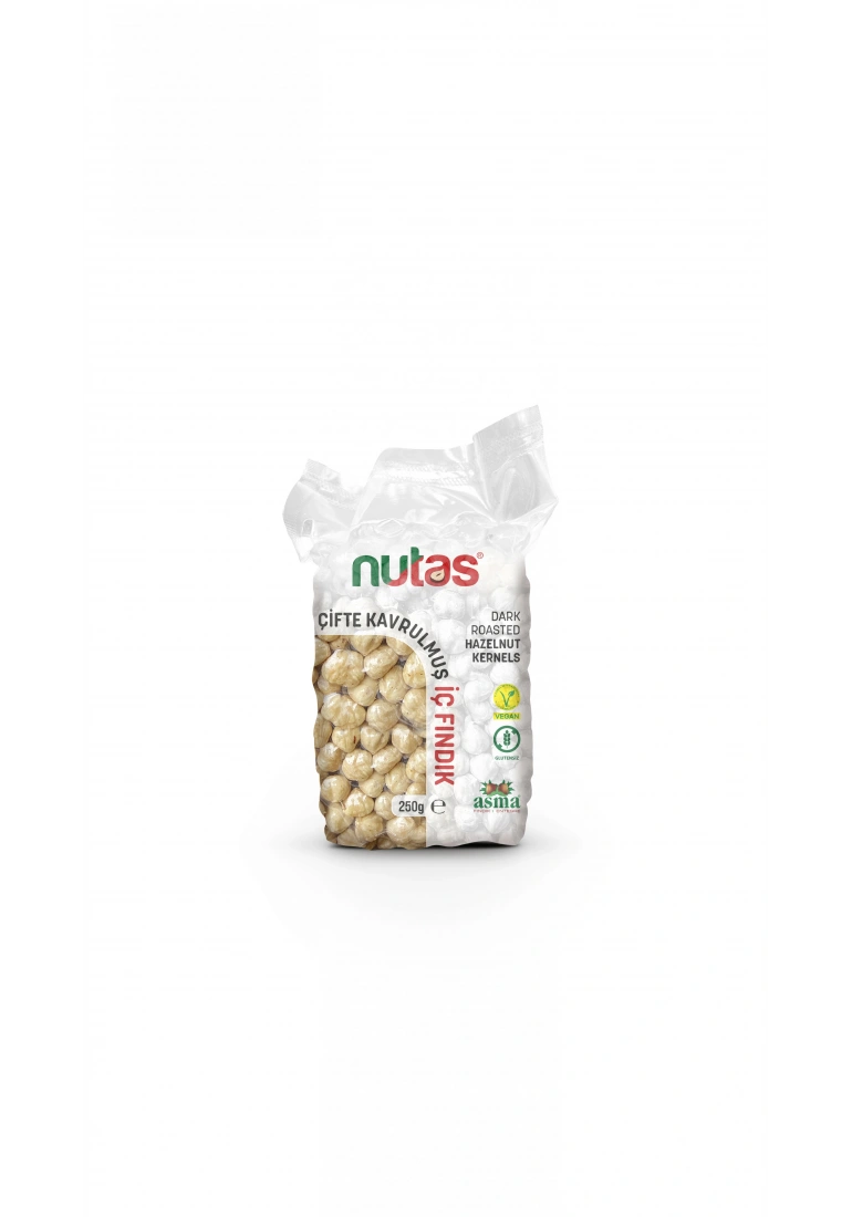 Nutas Çifte Kavrulmuş İç Fındık - 250g Vakum Paket