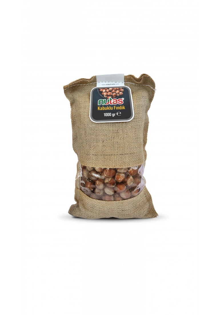 Nutas Kabuklu Fındık – 1 kg Jüt Çuval