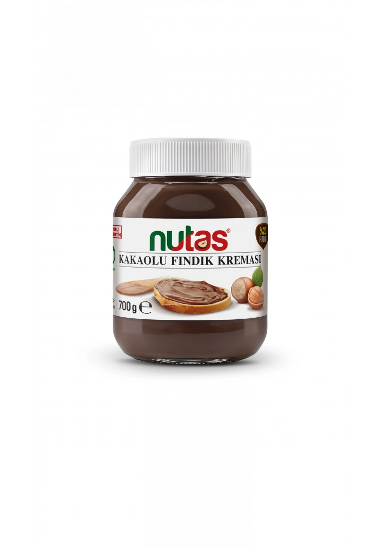 Nutas Kakaolu Fındık Kreması – 700g Cam Kavanoz
