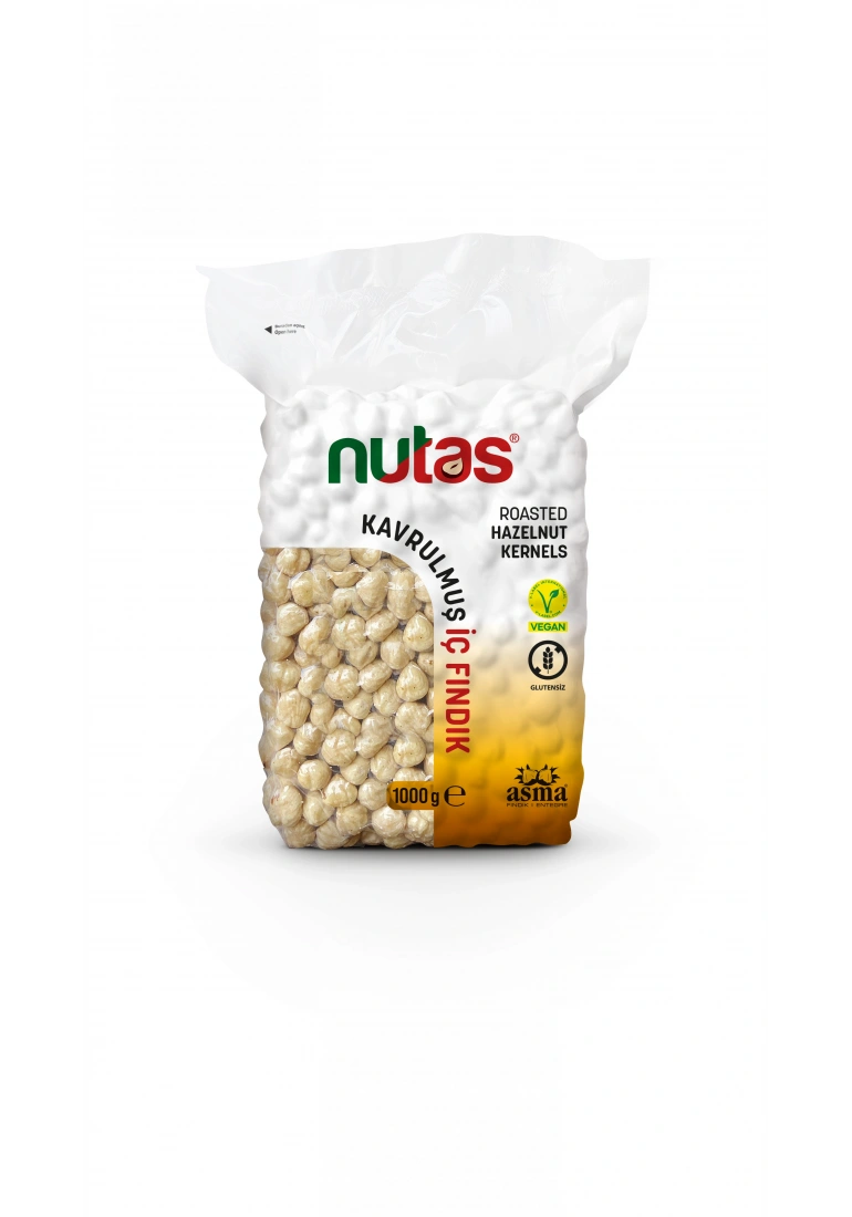 Nutas Kavrulmuş İç Fındık - 1000g Vakum Paket