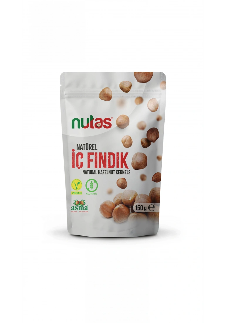 Nutas Natürel İç Fındık - 150g Doypack