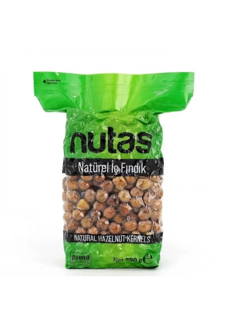 Nutas Natürel İç Fındık – 500g Vakum Paket