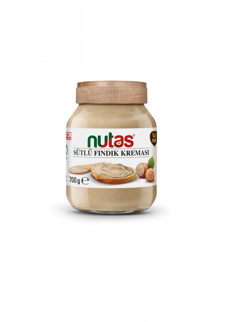 Nutas Sütlü Fındık Kreması – 700g Cam Kavanoz
