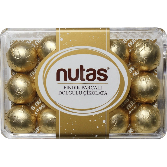 Nutas Fındık Parçalı Dolgulu Çikolata - 45li 360g