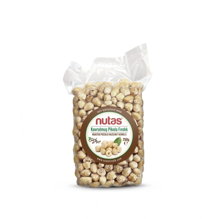 Nutas Kavrulmuş Pikola İç Fındık - 250g Vakum Paket