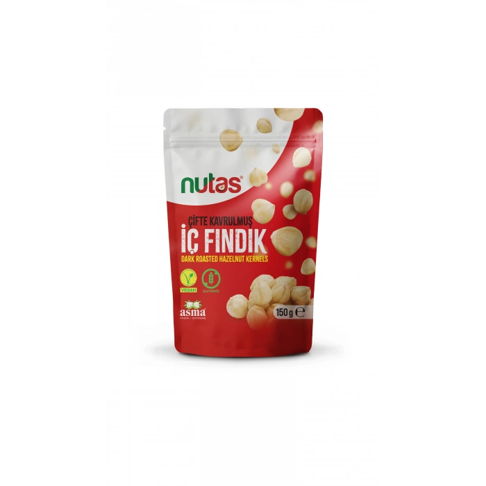 Nutas Çifte Kavrulmuş İç Fındık - 150g Doypack
