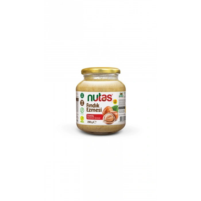 Nutas Fındık Ezmesi – 280g Cam Kavanoz