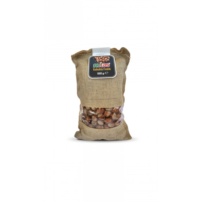 Nutas Kabuklu Fındık – 1 kg Jüt Çuval