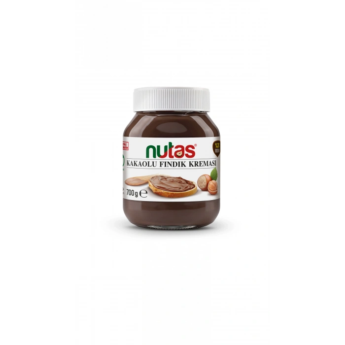 Nutas Kakaolu Fındık Kreması – 700g Cam Kavanoz