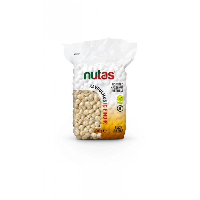 Nutas Kavrulmuş İç Fındık - 1000g Vakum Paket