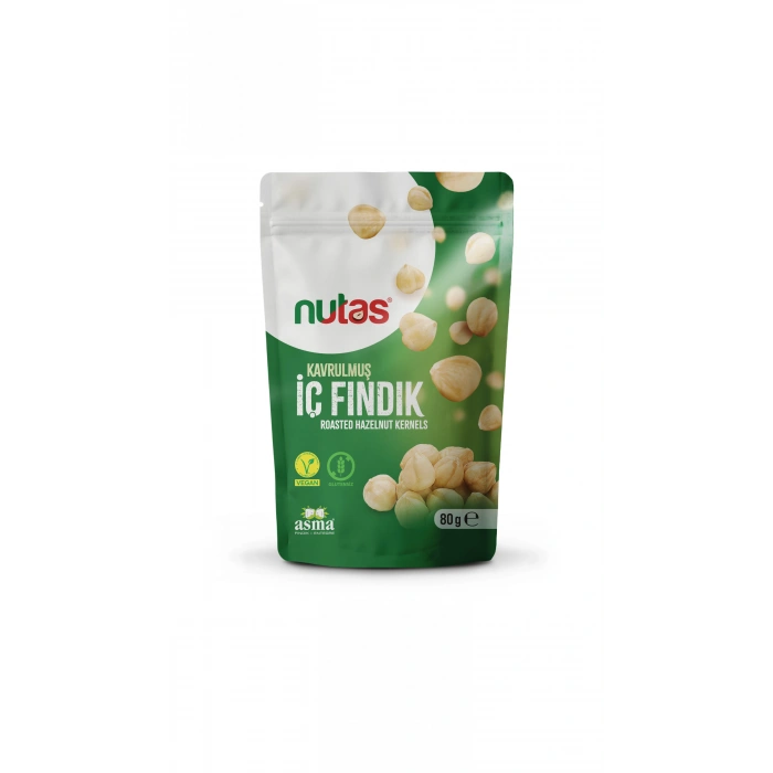 Nutas Kavrulmuş İç Fındık - 80g Doypack