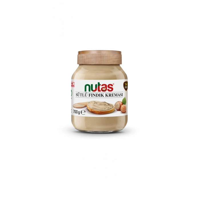 Nutas Sütlü Fındık Kreması – 700g Cam Kavanoz