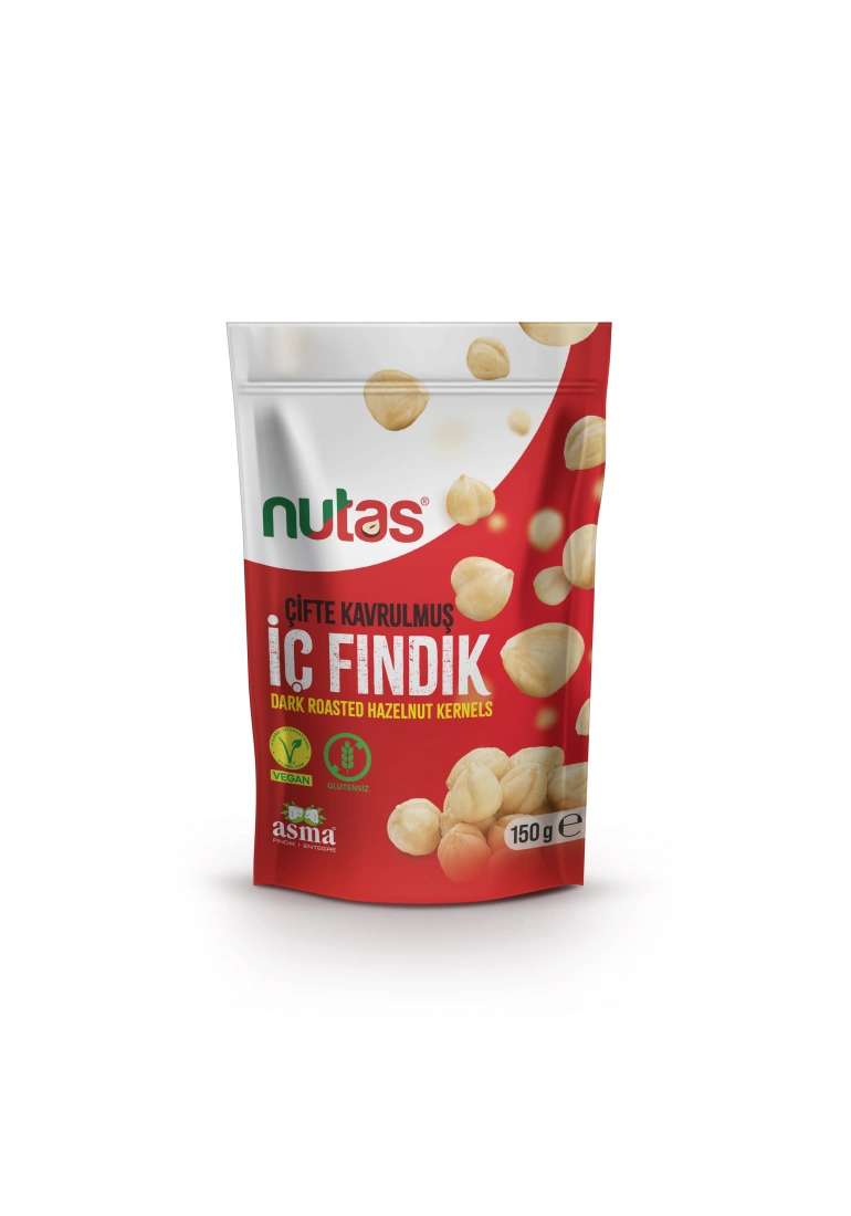 Nutas Çifte Kavrulmuş İç Fındık - 150g Doypack