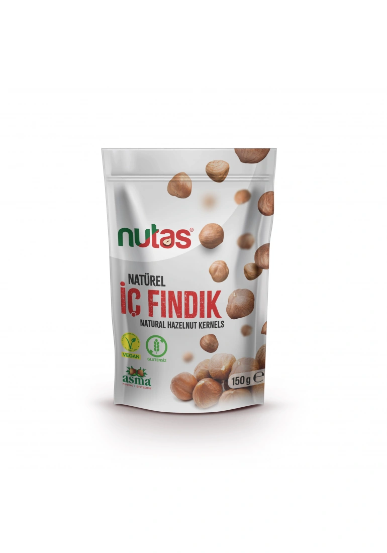 Nutas Natürel İç Fındık - 150g Doypack