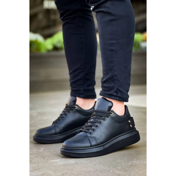 KB047  Kuback Kömür Cilt Günlük Erkek  Ayakkabı