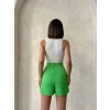 Kapaklı şort etek yeşil s24901