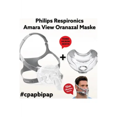 Respironics Amara View Oranazal Maske Small+small