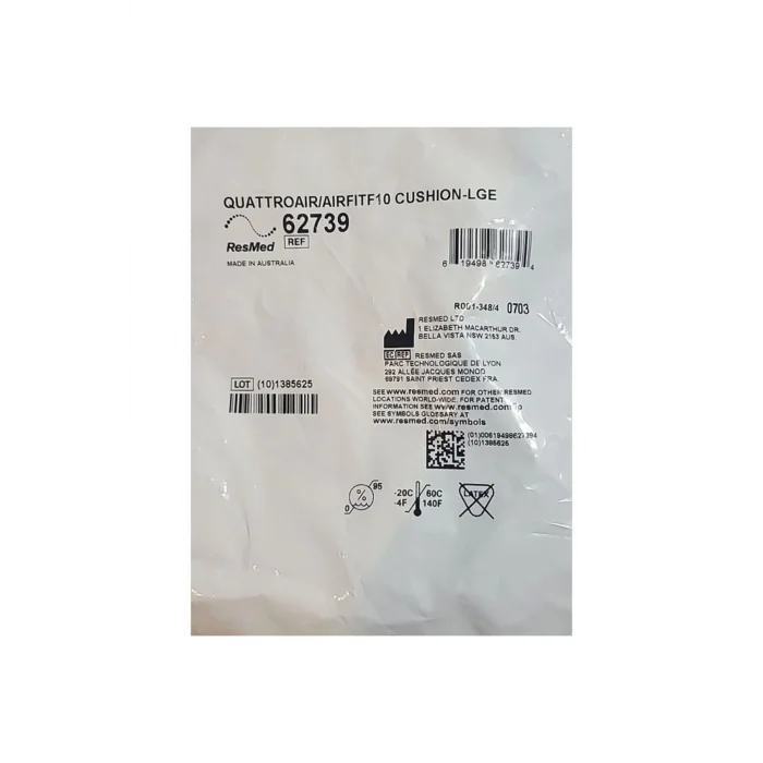 Quattro Air Tam Yüz Large Boy CPAP Maskesi ( TEK SİLİKON LARGE BOY )