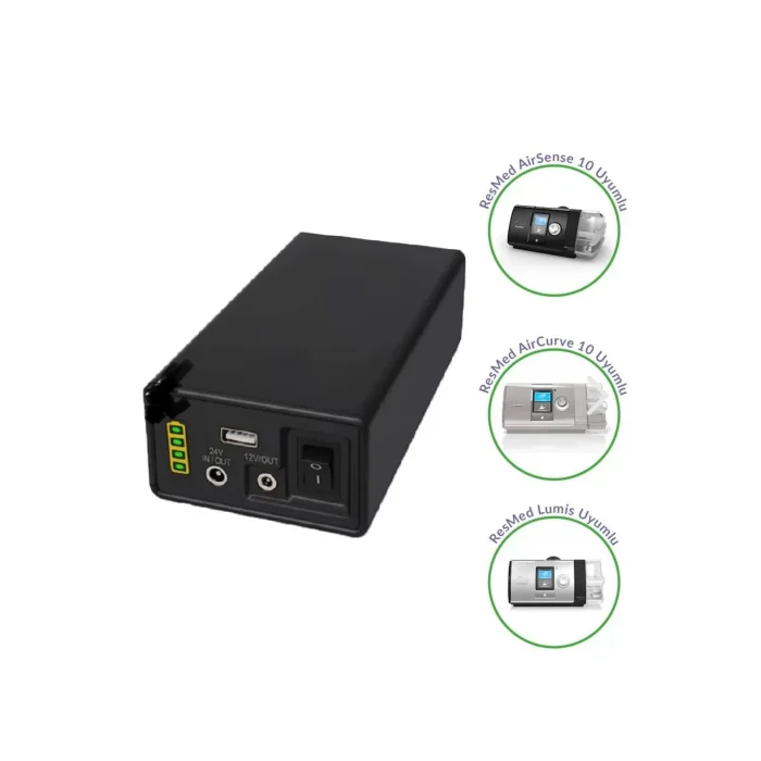 CPAP BATARYA Resmed / Philips cpap cihazları için batarya