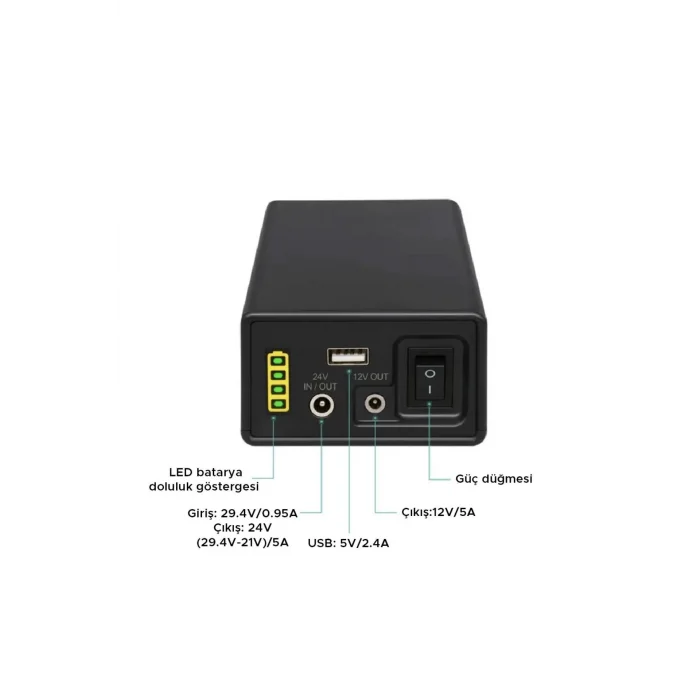 CPAP BATARYA Resmed / Philips cpap cihazları için batarya