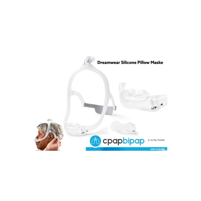 Respironics Dreamwear Silicone Nazal Burun Içi Cpap Maskesi