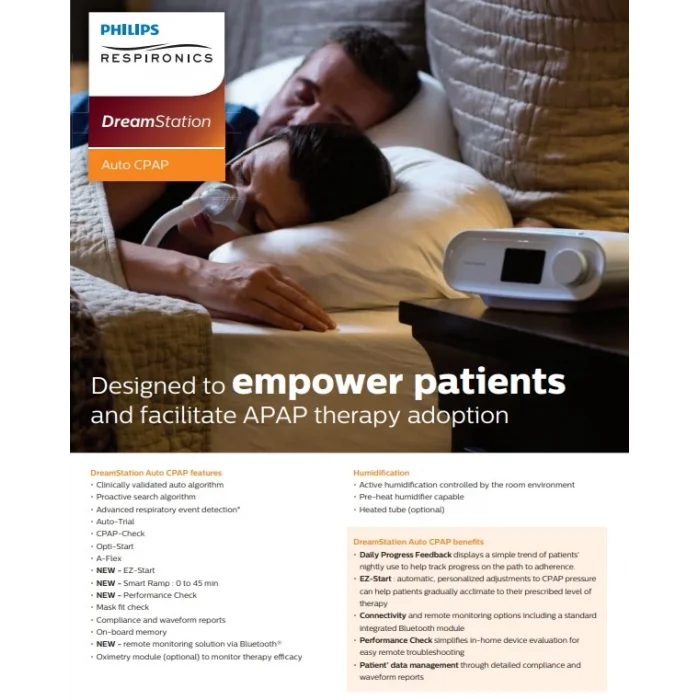 Philips Respironics Dreamstation Auto Cpap Cihazı +ısıtıcı nemlendirici + Maske